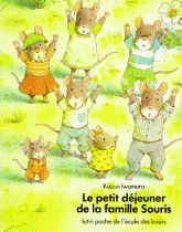 Le petit déjeuner de la famille Souris