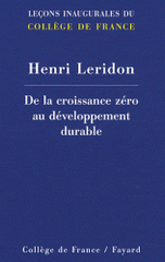 De la croissance zéro au développement durable