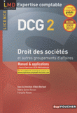 Droit des sociétés et autres groupements d'affaires DCG 2. Manuel et applications
édition 2009-2010