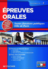 Epreuves orales catégorie C. Toutes fonctions publiques, Ville de Paris