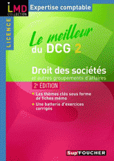 Le meilleur du DCG 2, Droit des sociétés et autres groupements d'affaires
2e édition
