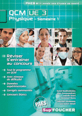 QCM UE3 Physique. Semestre 1