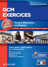 QCM exercices. Toutes fonctions publiques