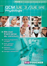 QCM UE3 / UE Spé Physiologie