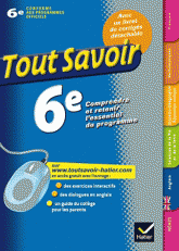 Tout Savoir 6e