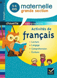 Activité de français maternelle grande section 5-6 ans
