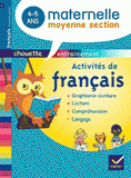 Activités de français maternelle moyenne section 4-5 ans
