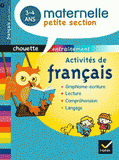 Activités de français maternelle petite section 3-4 ans