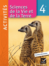 Sciences de la Vie et de la Terre 4e. Activités