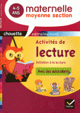 Activités de lecture Moyenne section 4-5 ans
