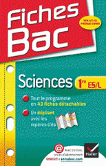 Fiches Bac Sciences 1re ES / L