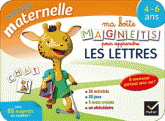Ma boite magnets pour apprendre les lettres. 4-6 ans
