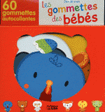 Les gommettes des bébés (rouge). 60 gommettes autocollantes