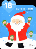 Autocollants dès 18 mois. Père Noël