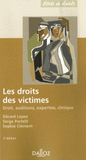 Les droits des victimes. Droits, auditions, expertise, clinique
2e édition