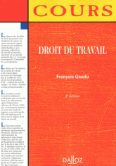 Droit du travail
3e édition