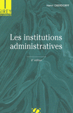 Les institutions administratives
6e édition