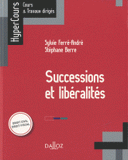 Successions et libéralités