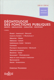 Déontologie des fonctions publiques 2013/2014
2e édition