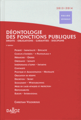Déontologie des fonctions publiques 2013/2014
2e édition