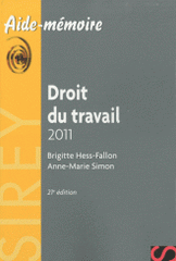 Droit du travail 2011
21e édition