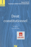 Droit constitutionnel
29e édition