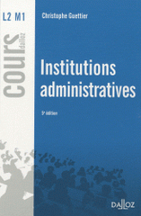 Institutions administratives
5e édition
