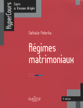 Régimes matrimoniaux
2e édition