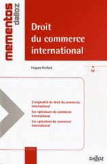 Droit du commerce international
4e édition