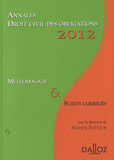Droit civil des obligations 2012. Méthodologie & sujets corrigés