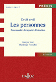 Droit civil. Les personnes : Personnalité - Incapacité - Protection
8e édition