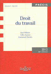 Droit du travail 2012
26e édition