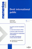 Droit international public 2012
21e édition