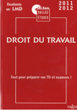 Droit du travail LMD 2011-2012. Code du travail 2011 ; CD- Rom Droit du travail 2011-2012
5e édition - avec 1 Cédérom