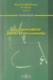 La responsabilité pénale professionnelle