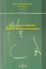 La responsabilité pénale professionnelle