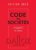 Code des sociétés commenté 2013
29e édition
