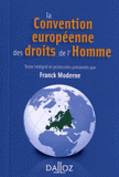La convention européenne des droits de l'homme
édition 2012