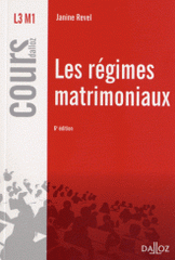 Les régimes matrimoniaux
6e édition