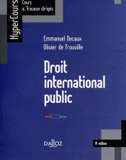 Droit international public
8e édition