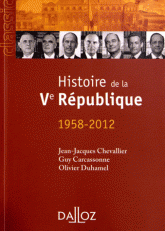 Histoire de la Ve République 1958-2012
14e édition
