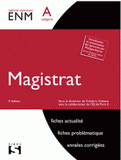 Magistrat. Catégorie A
5e édition