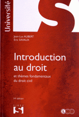 Introduction au droit et thèmes fondamentaux du droit civil
14e édition
