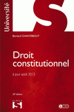 Droit constitutionnel
29e édition