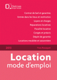 Location mode d'emploi 2013
8e édition