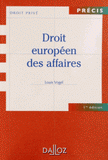 Droit européen des affaires 2013
1e édition