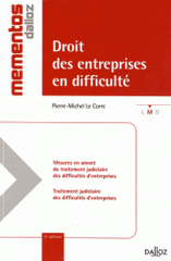 Droit des entreprises en difficulté
5e édition