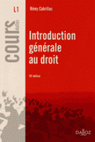 Introduction générale au droit
10e édition