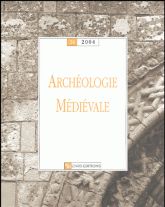 Archéologie médiévale N° 34 - 2004