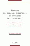 Réforme des finances publiques : la conduite du changement